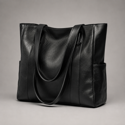 Classic Leather Tote Bag detail