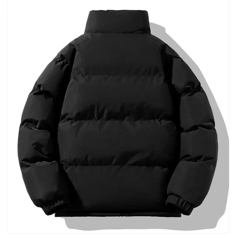Men's Hooded Padded Quilted Puffer Coat - view 9