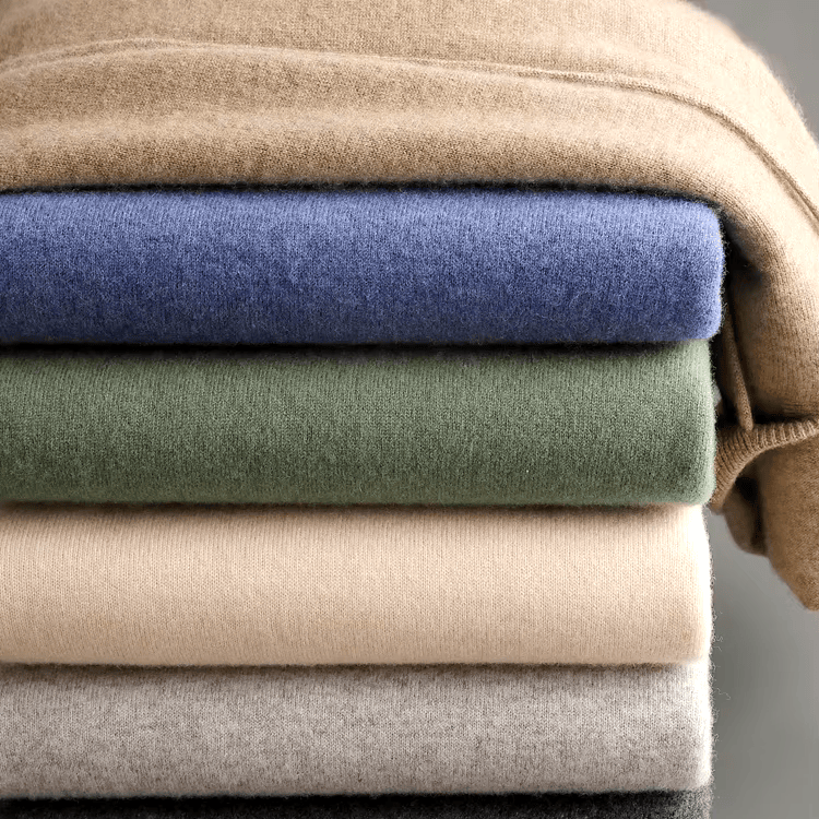Men's Ribbed Knit Pullover Hoodie with Drawcords - view 4