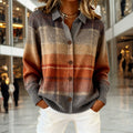 Women's Ribbed Oversized Button-Front Cardigan in Multicolor - view 1