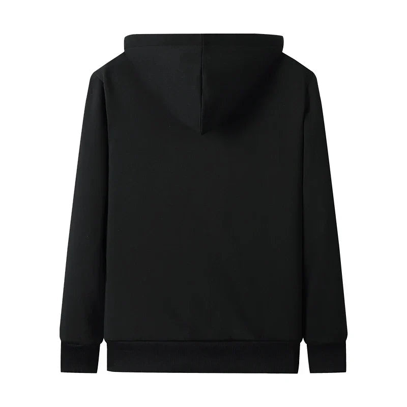 Women's Oversized Hooded Padded Zip-Up Jacket in Black - view 2